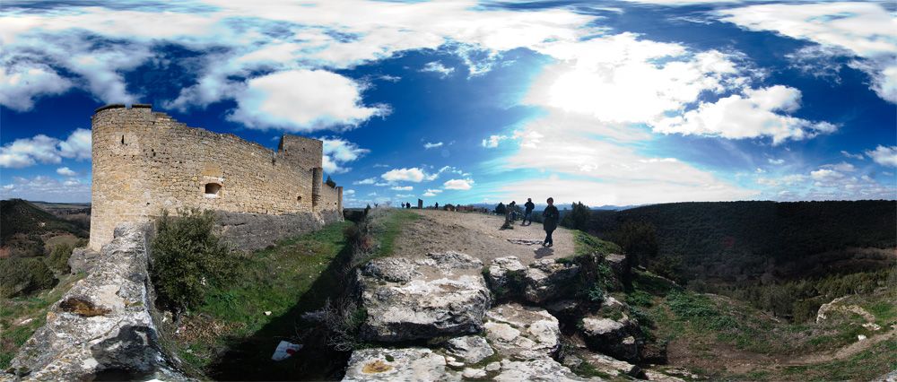 panoramica castillo pedraza